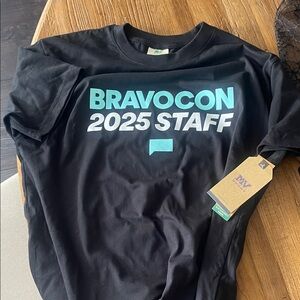 MV Sport Black BravoCon 2025 Staff Tee